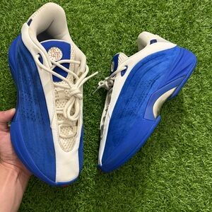 SAMPLE Kansas University KU Adidas Player Exclusive Basketball Shoe Size 11